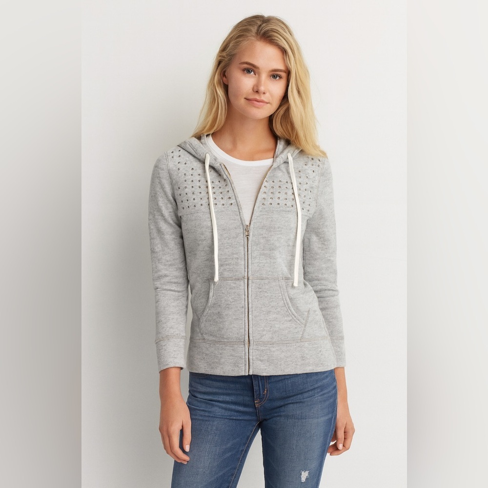 🚨 3 for $25 - AMERICAN Eagle Quarter Sleeve Zip Up Sweater